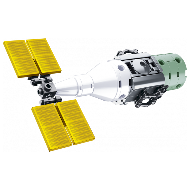 Sluban Space  M38-B0731D Satellit Cargo Space Ship  8 into
