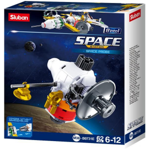 Sluban Space  M38-B0731E Satellit Space Prob 8 into 1