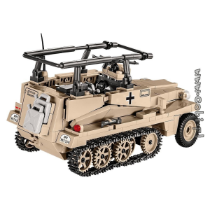 Cobi 2526 SD.KFZ 250/3 DAK Pad printed - no Stickers (Historical Collection WWII)