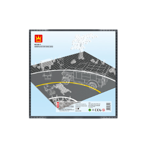Wange 8811 Baseplate Straße Kurve 32x32 Road