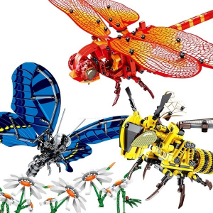 Sembo 703601 Technique Blue Butterfly - blauer Schmetterling