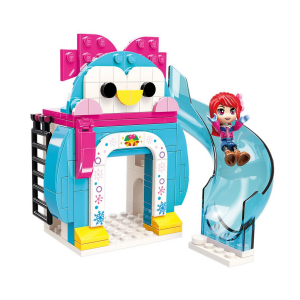 Qman 2023-1 Cherry Winter Pinguin Eis-Rutsche