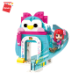 Qman 2023-1 Cherry Winter Pinguin Eis-Rutsche