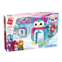 Qman 2023-1 Cherry Winter Pinguin Eis-Rutsche