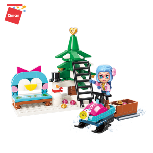 Qman 2023-3 Cherry Frohe Weihnachten - Merry Christmas