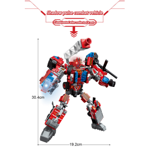Qman 1416 Trans Collector Feuerwehr Fahrzeuge Blazing Mars Transformer