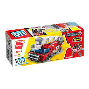 Qman 1416 Trans Collector Feuerwehr Fahrzeuge Blazing Mars Transformer