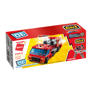 Qman 1416 Trans Collector Feuerwehr Fahrzeuge Blazing Mars Transformer
