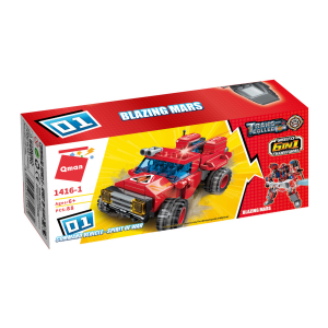 Qman 1416 Trans Collector Feuerwehr Fahrzeuge Blazing Mars Transformer