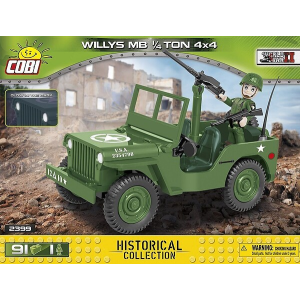Cobi 2399 U.S. Willys MB 1/4 Ton 4x4 Truck (Historical...