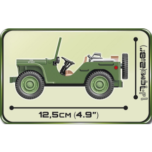 Cobi 2400 Ford GP US Truck (Historical Collection WWII) Pad printed - no Stickers