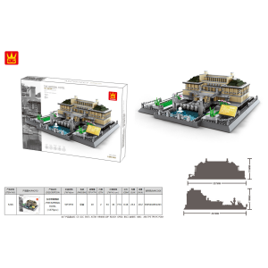 Wange 5226 Architect-Set Imperial Hotel Tokio
