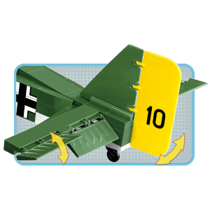 Cobi 5710 Junkers JU-52/3M "Tante Ju" pad Printed  (Historical Collection - WWII - Planes)