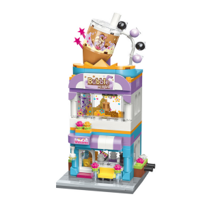 Keeppley by Qman C0108 City Corner 2 Bubble Tea House Teestube