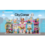 Keeppley by Qman C0109 City Corner 2 Teddy-Laden Teddy Theme Store Kuscheltier