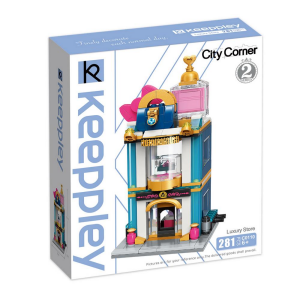 Keeppley by Qman C0110 City Corner 2 Luxusgeschäft Luxury Store