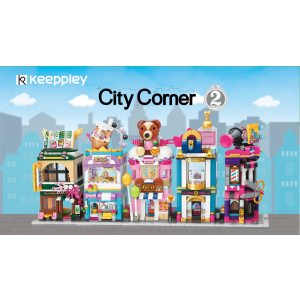 Keeppley by Qman C0110 City Corner 2 Luxusgeschäft Luxury Store