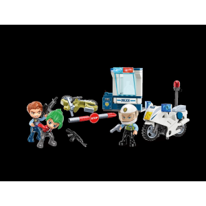 Qman W1932 Mine City 4 Polizei und Räuber Sets