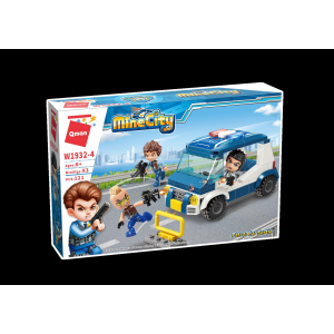 Qman W1932 Mine City 4 Polizei und Räuber Sets