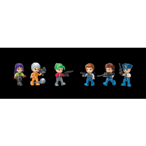 Qman W1937 Mine City Große Polizeistation - Police...