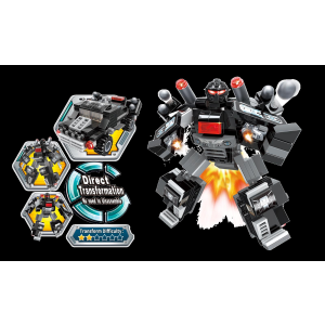 Qman 3305 Transform Blast Ranger 4er Set Transformer