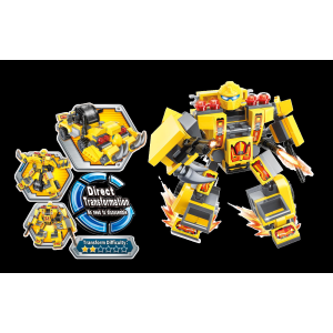 Qman 3305 Transform Blast Ranger 4er Set Transformer