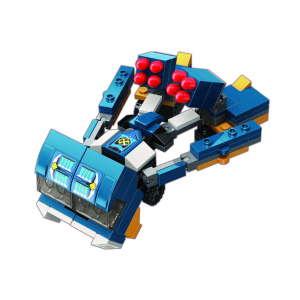 Qman 3305 Transform Blast Ranger 4er Set Transformer