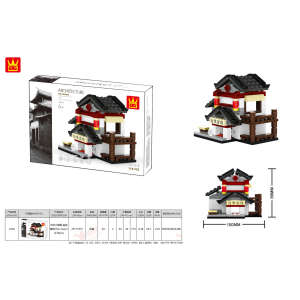 Wange 2318 Architecture-Set Chinesische Taverne - Gasthaus