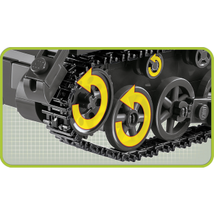 Cobi 2534 Panzer I Ausf. A  Pad printed - no Stickers (Historical Collection, WWII)