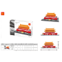 Wange 5218 Architect-Set Das Tor des himmlischen Friedens Peking - The Tiananenmen of Bejing