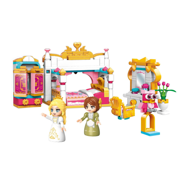 Qman 32012 Princess Leah Königliches Schlafzimmer