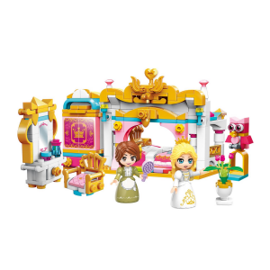 Qman 32012 Princess Leah Königliches Schlafzimmer