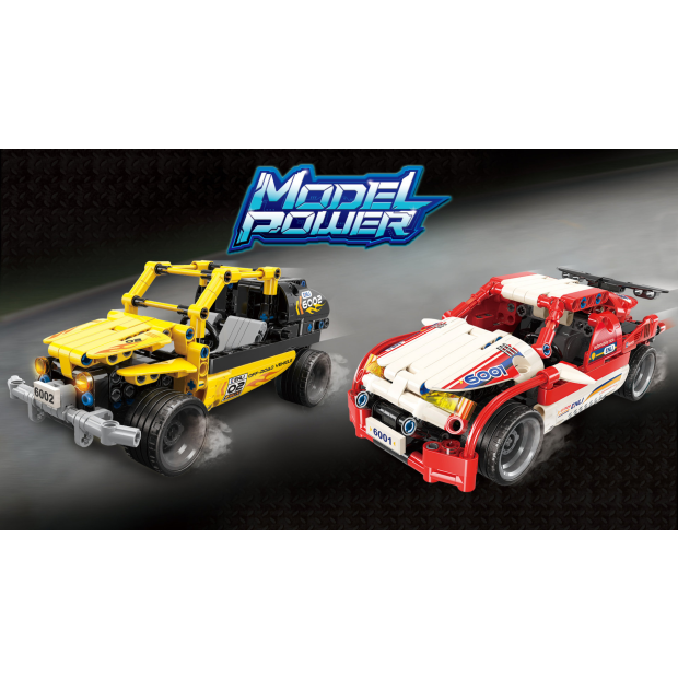 Qman 6001 Model Power Technik "Scarlet Shadow Canis" mit Pull Back Funktion Rennwagen