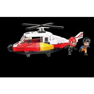 Qman W12011 4 Mini Feuerwehr-Fahrzeuge