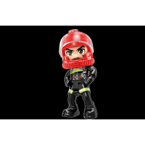 Qman W12011 4 Mini Feuerwehr-Fahrzeuge