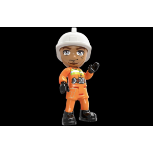 Qman W12011 4 Mini Feuerwehr-Fahrzeuge