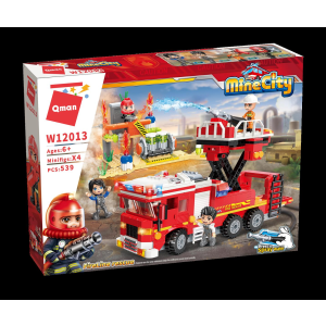 Qman W12013 Feuerwehrauto Löschfahrzeug