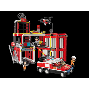 Qman W12014 Große Feuerwehrstation Feuerwache