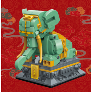 Keeppley by Qman 10125 Elefant - Statue der Verbotenen Stadt