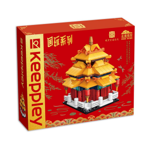 Keeppley by Qman 10120 Mini -Turm der Stadtmauer Pagode