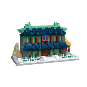 Keeppley by Qman 10118 Mini Wenyuan Pavillon Palastbibliothek