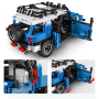 Sembo 8500 Blauer Geländewagen mit Pull Back-Funktion