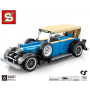 Sembo 8400 Blauer Oldtimer mit Pull Back-Funktion