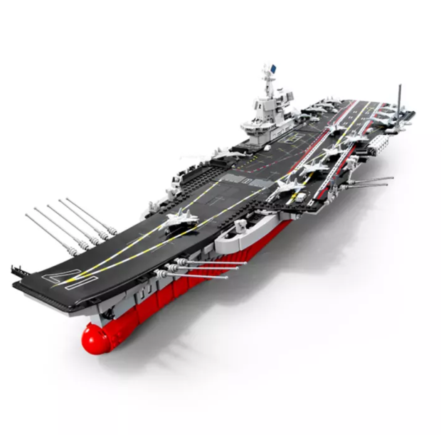 Sembo 202001 PLA Navy Shandong Ship Flugzeugträger