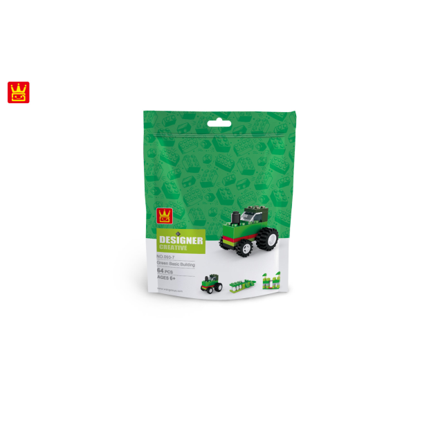 Wange Designer grün 093-7 Trecker, Krokodil