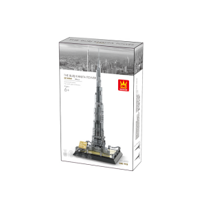 Wange 4222 Architect-Set The Burj Khalifa Tower Dubai