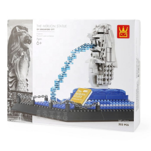 Wange 4218 Architect-Set Merlion Statue Singapur...