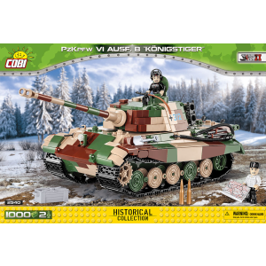 Cobi 2540 PzKpfW VI Ausf. B Königstiger Pad printed...