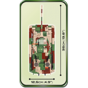 Cobi 2540 PzKpfW VI Ausf. B Königstiger Pad printed - no Stickers (Historical Collection, WWII)