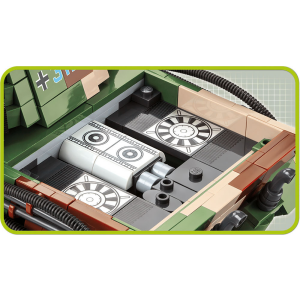 Cobi 2540 PzKpfW VI Ausf. B Königstiger Pad printed - no Stickers (Historical Collection, WWII)